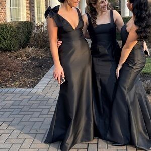 Lazaro Lucy Gown/Bridesmaid Dress - Black